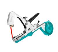 TOTAL - Machine à Attacher Les Plantes, Ouverture de Ruban Réglable de 25 à 30 m, Inclut Un Ruban d'attache de 11 mm x 25 m, Inclut 200 Agrafes de 7 x 4 x 0,55 mm