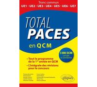 Total PACES (en 3000 QCM) - Collectif - Ellipses - broché - Scolaire / Universitaire