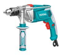 TOTAL - Perceuse percuteur de câble avec puissance de 1010 W | Mandrin manuel avec capacité jusqu'à 13 mm | Vitesse variable 2800 tr/min | Avance et arrière