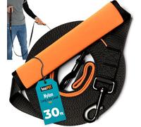 Total Pet Laisse de Dressage pour Chiens et Chiots de 10 m, Laisse Longue Ligne avec poignée de contrôle pour entraînement de récupération et d'obéissance