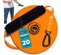 Total Pet Laisse de dressage pour chiens, longue ligne imperméable pour rappel et dressage d'obéissance - Laisse extra longue pour chien - Convient à toutes les tailles de chiens (20 m, mousqueton