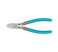 TOTAL - Pince coupante plastique - 160mm - Outils de bricolage et de manutention - Coupe de précision - Compacte et légère - Design ergonomique et confortable