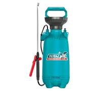 TOTAL - Pulvérisateur à Pression - Sulfateuse Manuelle - 5 litres - 2,5 Bar - Fonction Verrouillage - Pompe en Aluminium - Idéal pour Les travaux de Jardinage
