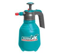 TOTAL - Pulvérisateur d'eau Manuel | Capacité 2L | Buse réglable pour Irrigation Douce | Soupape de sécurité intégrée | Plastique Robuste | Compatible avec Engrais liquides, Multicolore