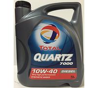 Total Quartz 7000 Huile Moteur Diesel 10 W-40, 5 l