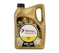 Total quartz 9000 Énergie SAE 0W-30 Huile MB 226.5/229.5 VW 502 00, 5 Litre