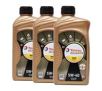 Total quartz 9000 Énergie SAE 5W-40 Huile MB 229.5, VW 502 00, 3x1 Litre