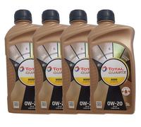 Total Quartz 9000 Future GF6 0W-20 4 Litres Toyota Honda Ford Mazda Huile Moteur
