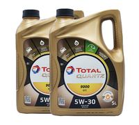 Total quartz 9000 NFC SAE 5W-30 L'Huile De Moteur Ford WSS-M2C913-D, 2x5 Litre