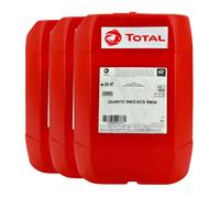 TOTAL Quartz Ineo ECS SAE 5W-30 Huile Moteur PSA B 71 2290, 3x20 Litres