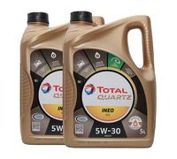 Total quartz Ineo ECS SAE 5W-30 L'Huile De Moteur PSA B 71 2290, 2x5 Litre