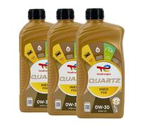 Total quartz Ineo Fde SAE 0W-30 L'Huile De Moteur Ford WSS-M2C950-A, 3x1 Litre