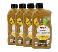 Total quartz Ineo Fde SAE 0W-30 L'Huile De Moteur Ford WSS-M2C950-A, 4x1 Litre