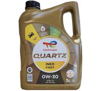 Total Quartz INEO First 0W-30 Huile Moteur HC Synthèse 5 L PSA B71 2312 ACEA C2