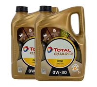 Total quartz Ineo Long Life SAE 0W-30 Huile BMW LL-04, VW 504 00, 2x5 Litre