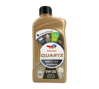 TOTAL Quartz Ineo Xtra Dynamics 0W-20 Huile Moteur, 1 L, Synthèse