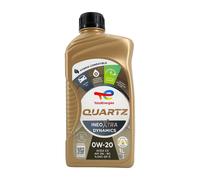 TOTAL Quartz Ineo Xtra Dynamics 0W-20 Huile Moteur, 1 L, Synthèse