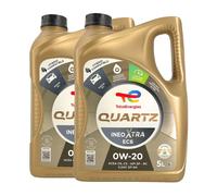Total quartz Ineo Xtra EC6 SAE 0W-20 Huile MB 229.72 Vcc RBS0-2AE, 2x5 Litre