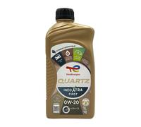 TOTAL Quartz Ineo Xtra First SAE 0W-20 Huile Moteur Opel OV0401547-A20, 1 Litre
