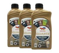 Total quartz Ineo Xtra Première SAE 0W-20 Huile Opel OV0401547-A20, 3x1 Litre