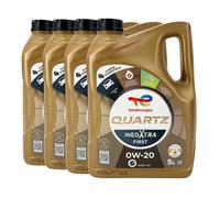 Total quartz Ineo Xtra Première SAE 0W-20 Huile Opel OV0401547-A20, 4x5 Litre