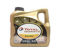 Total Quartz Racing Huile Moteur 10 W-50, 5 litres