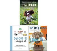Total Recall Perfect Response Training for Puppies and Adult Dogs, Doggie Language [Hardcover], 101 Dog Tricks 3 Books Collection Set