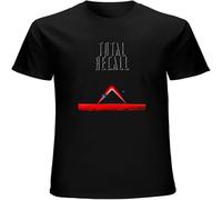 Total Recall T Shirt Mens Unisex Tees Casual Graphic Tops Black 3XL