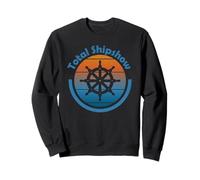 Total Ship Show - Casque Vintage pour capitaines de Voile Sweatshirt
