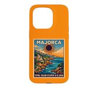 Total Solar Eclipse 08.12.2026 Affiche de Voyage Majorque Coque pour iPhone 15 Pro