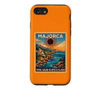 Total Solar Eclipse 08.12.2026 Affiche de Voyage Majorque Coque pour iPhone SE (2020) / 7/8