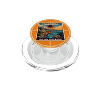 Total Solar Eclipse 08.12.2026 Affiche de Voyage Majorque PopSockets PopGrip pour MagSafe