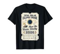 Total Solar Eclipse 2026 Croisière Meet Me Under Totality T-Shirt