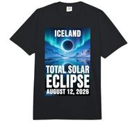 Total Solar Eclipse 2026 Islande, Totality Chaser Islande Comfort Colors Adult Heavyweight T-Shirt