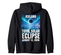 Total Solar Eclipse 2026 Islande, Totality Chaser Islande Sweat à Capuche