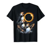 Total Solar Eclipse 2026 Lunettes d'éclipse de Macarons T-Shirt