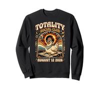 Total Solar Eclipse 2026 Poulet, Totality Chaser Islande Sweatshirt