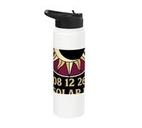 Total Solar Eclipse Bateau de croisière Océan Totality Viewer 2026 Stainless Steel Insulated Water Bottle