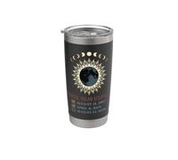 Total Solar Eclipse Chaser 2017 2024 2026 Événement d'astronomie Gobelet isotherme en acier inoxydable double paroi