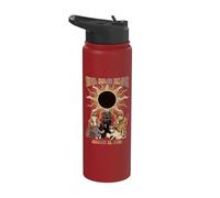Total Solar Eclipse Chats portant des lunettes 2026 août 12 Stainless Steel Insulated Water Bottle