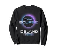 Total Solar Eclipse Iceland 8 12 2026 Totality Astronomy Sweatshirt