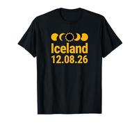 Total Solar Eclipse in Islande Path of Totality Tops & Stuff T-Shirt