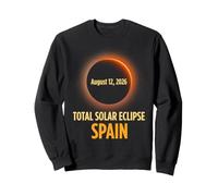 Total Solar Eclipse Spain August 12 2026 Eclipse Chaser Sweatshirt