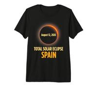 Total Solar Eclipse Spain August 12 2026 Eclipse Chaser T-Shirt Haut de Gamme