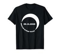 Total Solar Event Eclipse 2026 Astronomie d'aventure céleste T-Shirt