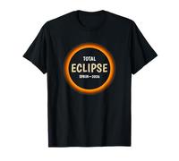 Total Solar Event Eclipse 2026 Dark Sky Alignement Solaire T-Shirt