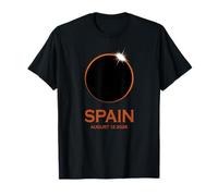 Total Solar Event Eclipse 2026 Le Chemin de la Science de la totalité T-Shirt