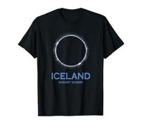 Total Solar Event Eclipse 2026 Le Chemin de la totalité T-Shirt