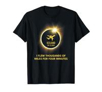 Total Solar Iceland Eclipse 2026 I Flew for Four Minutes T-Shirt