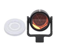 Total Station Prism Copper Coated Optical Lens Reflective Surveying Prism with 0mm Constant for GPR1 GPH1 Surveying Equipment Optical Glass ABS Material 12mm Connector